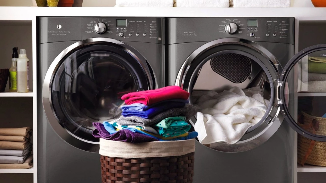 如果你明智地使用洗衣机，你就会节省能源